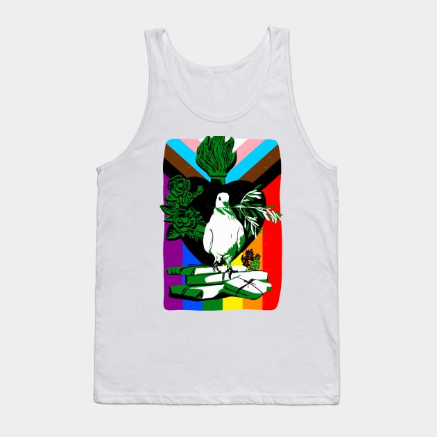 Peace & Charity – LGBTQIA+ Tank Top by Ô Bonne Mère